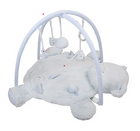 أرضية اللعب على شكل دب - أزرق