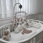 لعبة المهد الموسيقية الفاخرة على شكل دب - بيج