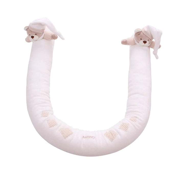 3D Bear U-Shaped Bumper - Beige