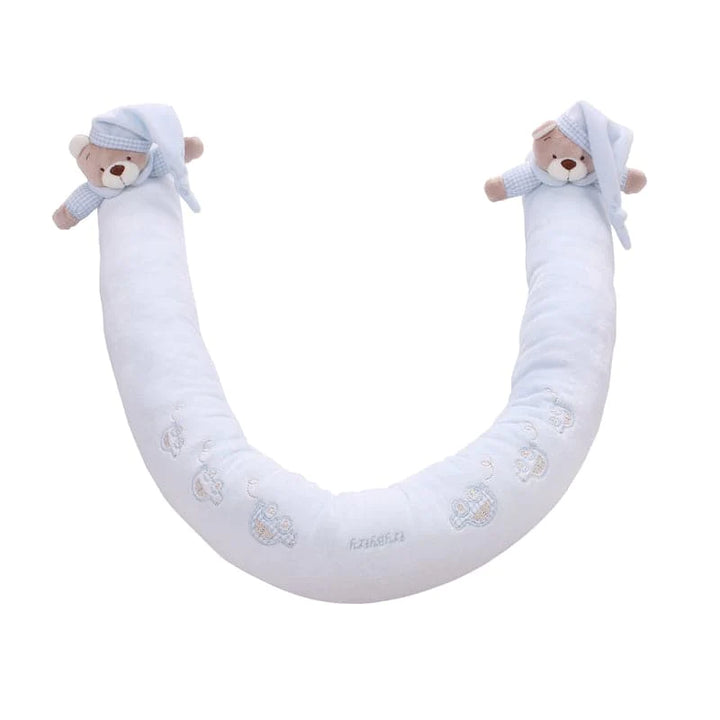 3D Bear U-Shaped Bumper - Blue