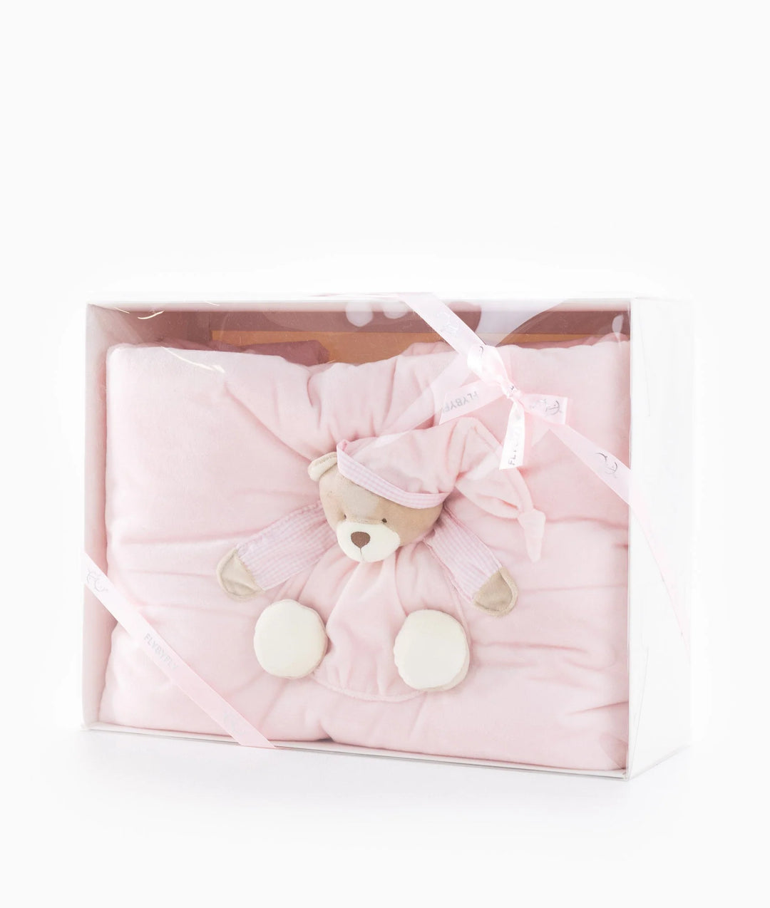 3D Bear Elegant Blanket For All Seasons 0-6 Years - Pink