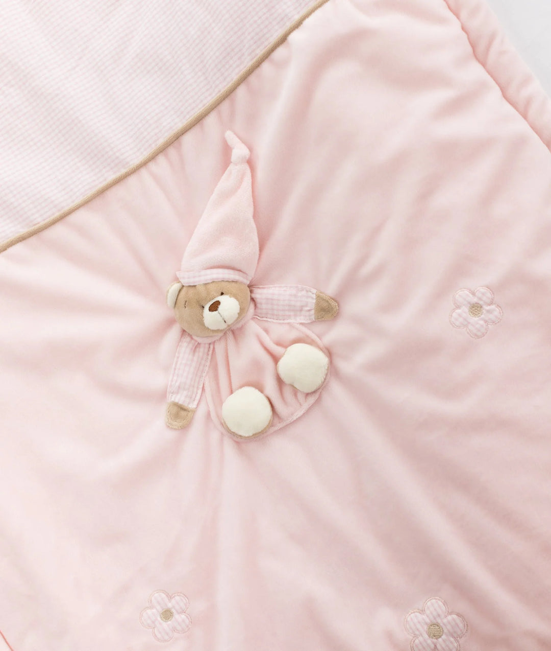 3D Bear Elegant Blanket For All Seasons 0-6 Years - Pink