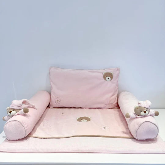 Changing Mat & Pillow - Pink