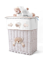 Bear Square Storage Basket - Beige