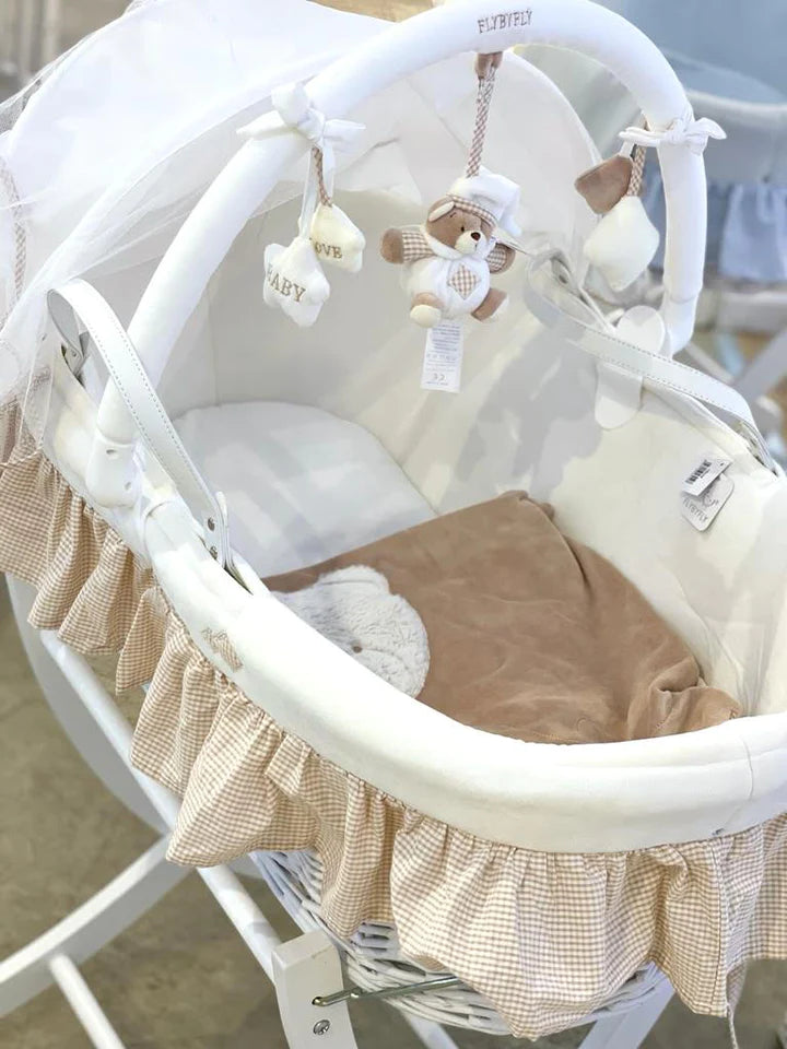 Bear Activity Arch Clip For Stroller & Crib - Beige