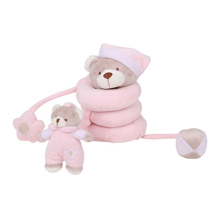 Bear Bed Roll - Pink