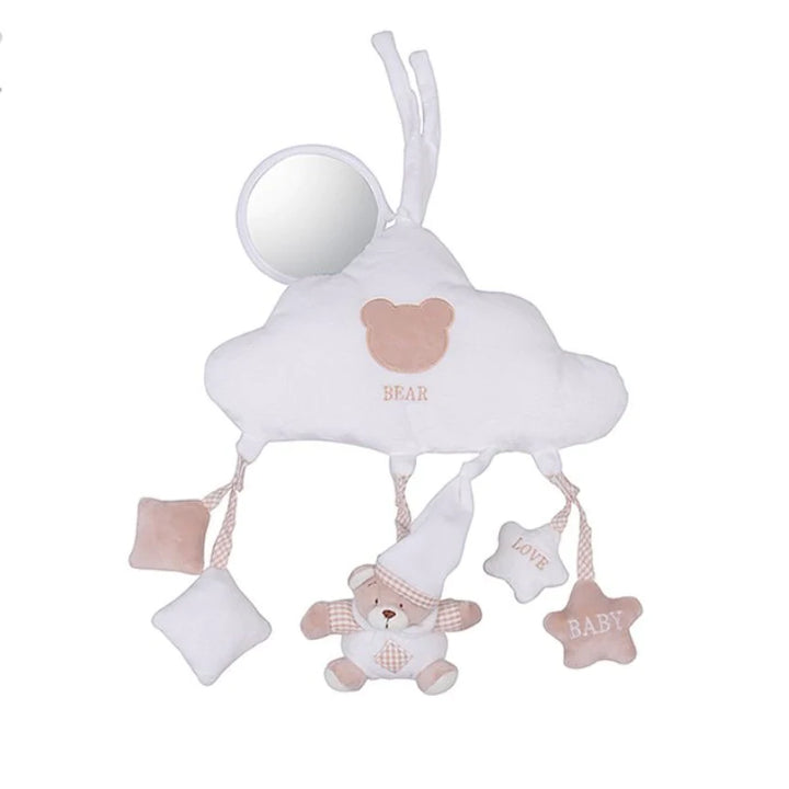 Bear Cloud Toy For Stroller & Car - Beige