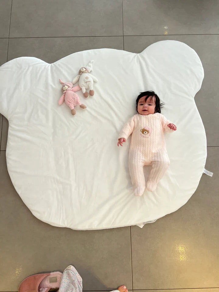 Bear Floor Mat - White