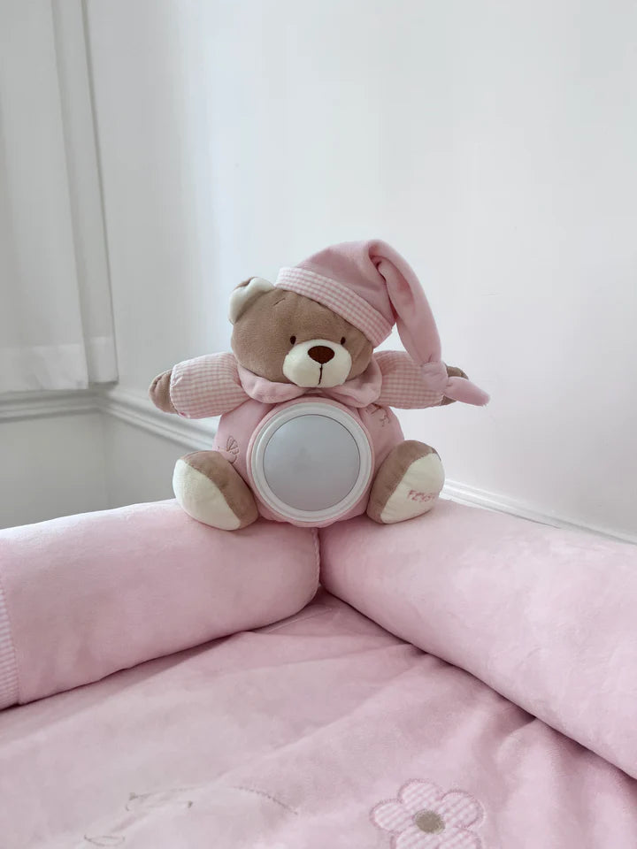 Bear Night Light With Music - Pink