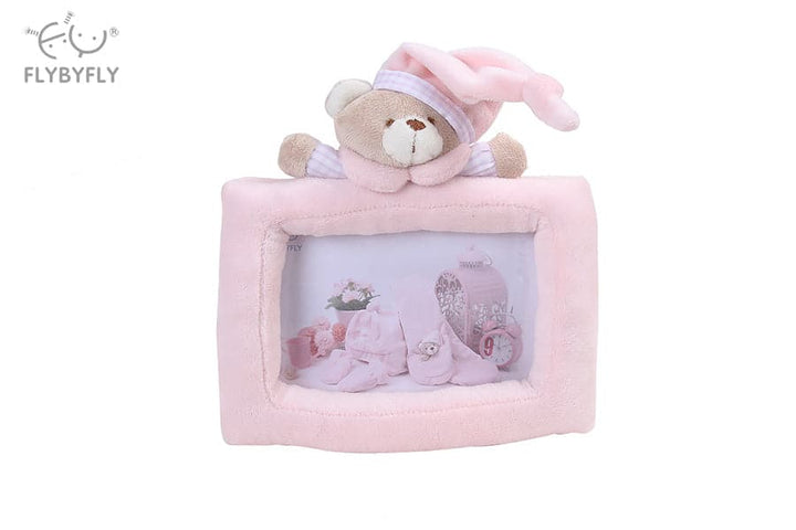 Bear Photo Frame - Pink