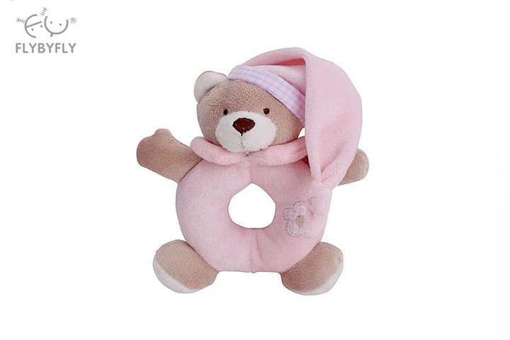 Bear Rattle - Pink