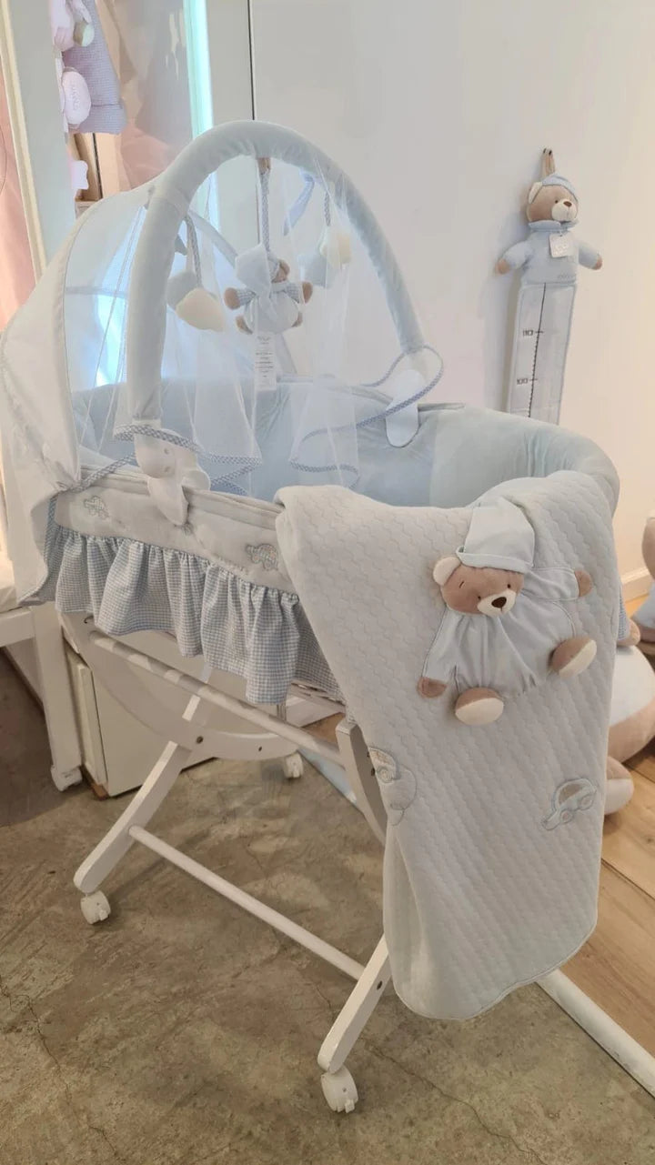 Bedside Bassinet - Blue