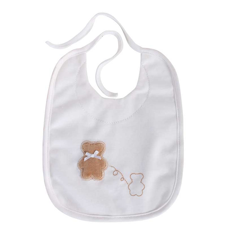 Classic Bear Bib - Beige