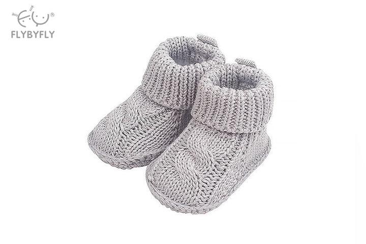 Knitted Shoes - Grey