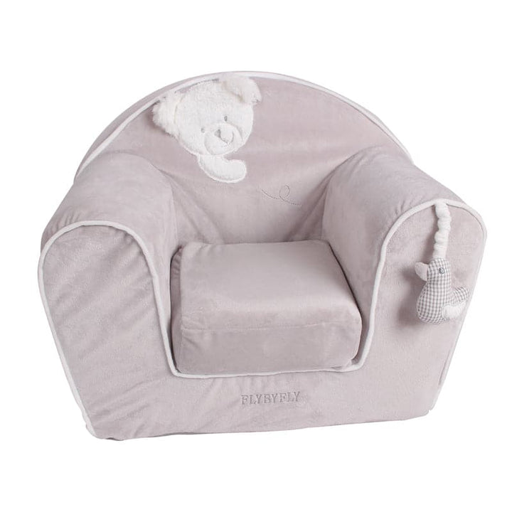 Popo Bear & Duck Armchair - Grey