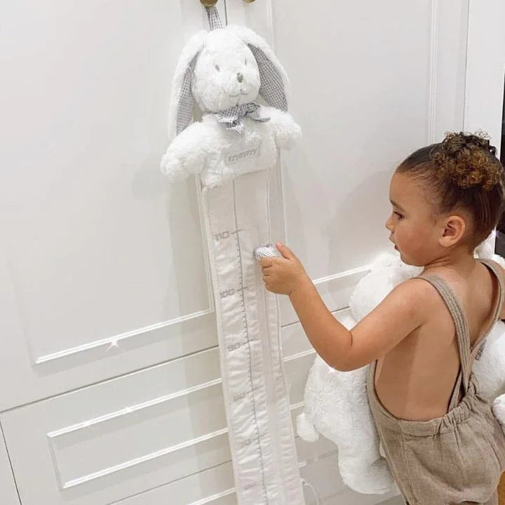 Popo Rabbit Height Chart Meter - White