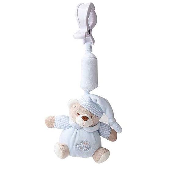 Teddy Bear Clip - Blue