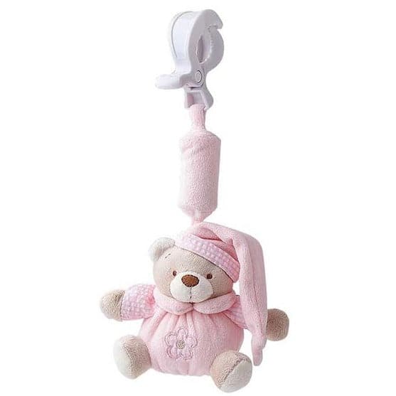 Teddy Bear Clip - Pink