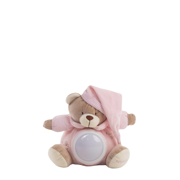 Bear Night Light With Music - Pink