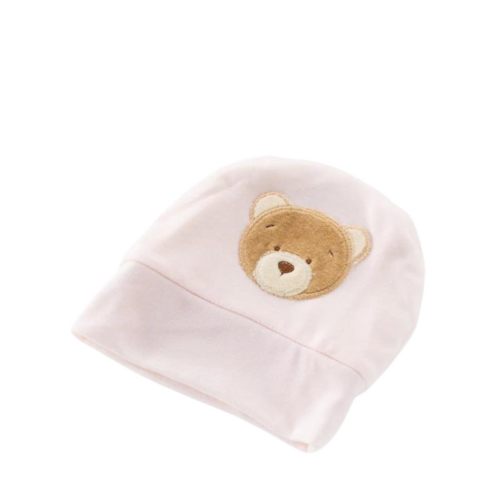 Bear Newborn Hat - Pink