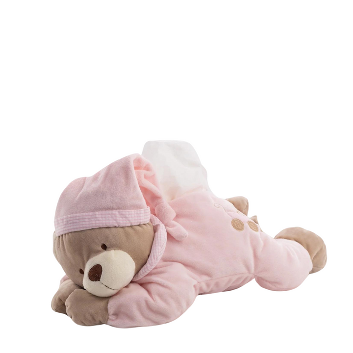 Bear Tissue Holder - Pink