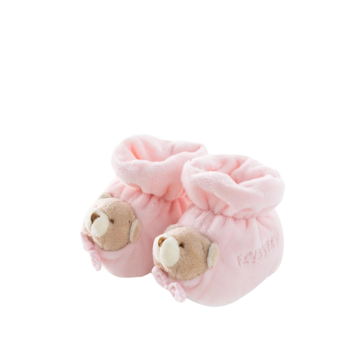 Bear Warm Shoes - Pink