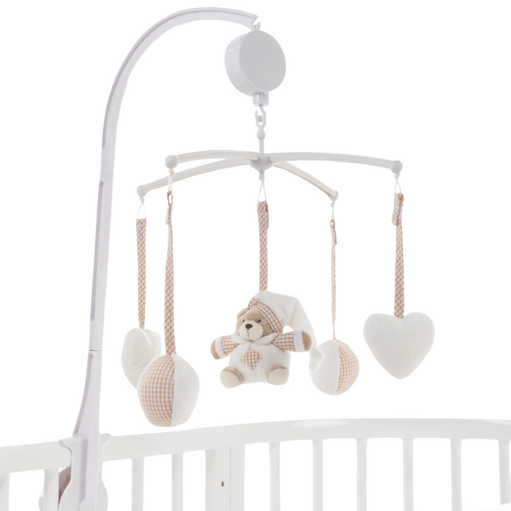 Classic Bear Musical Mobile - Beige