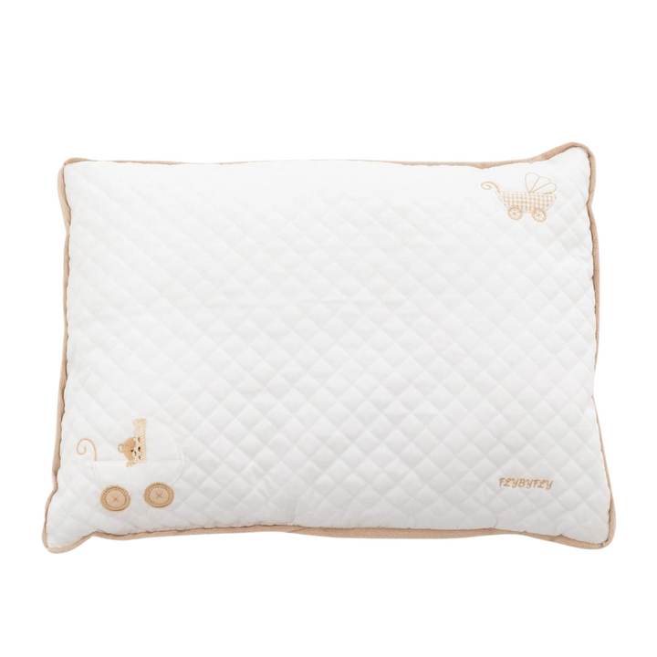 Kids Cotton Pillow - Beige