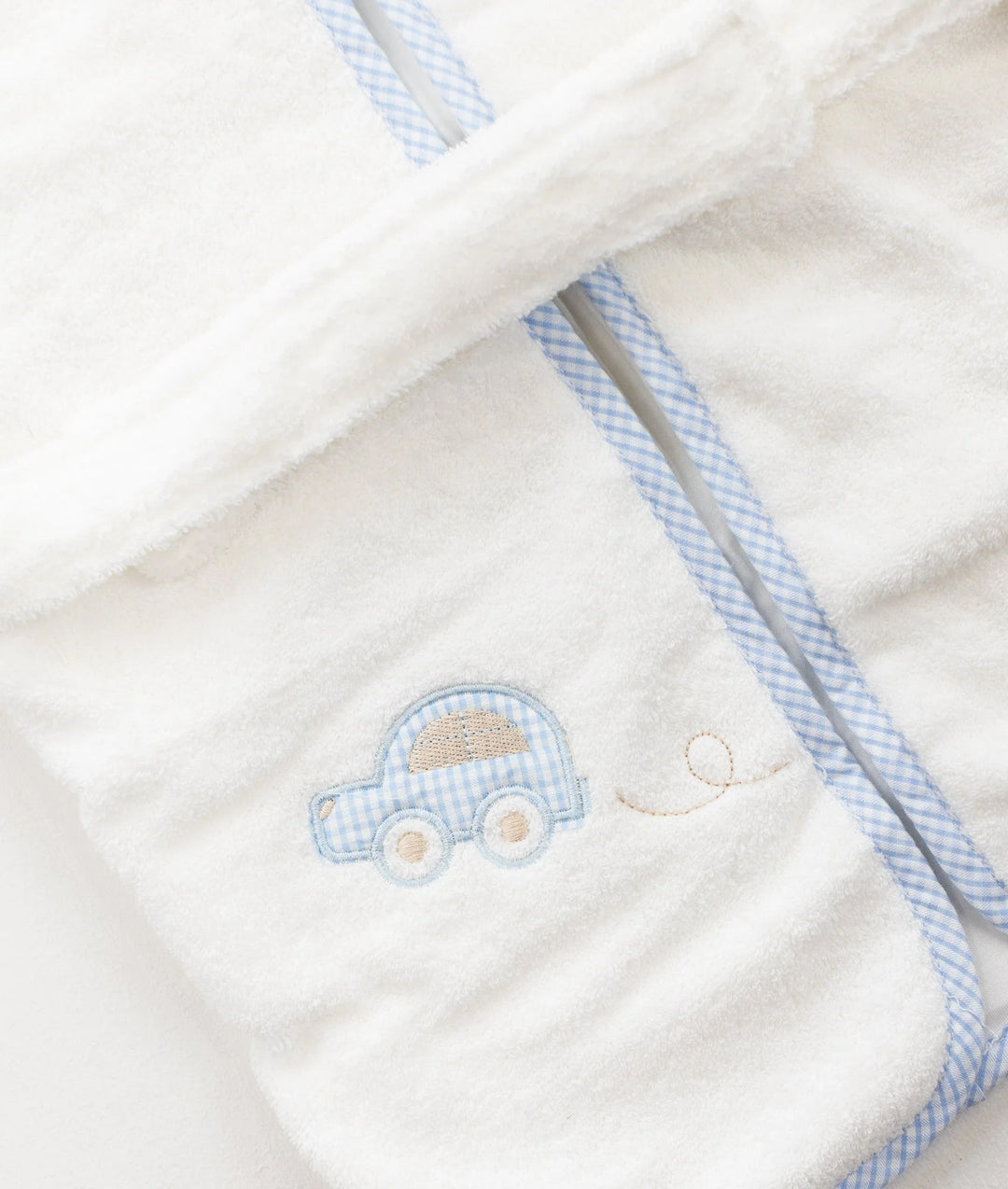 Double Layer Bear Bathrobe Towel - Blue