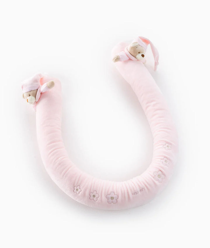 3D Bear U-Shaped Bumper - Pink