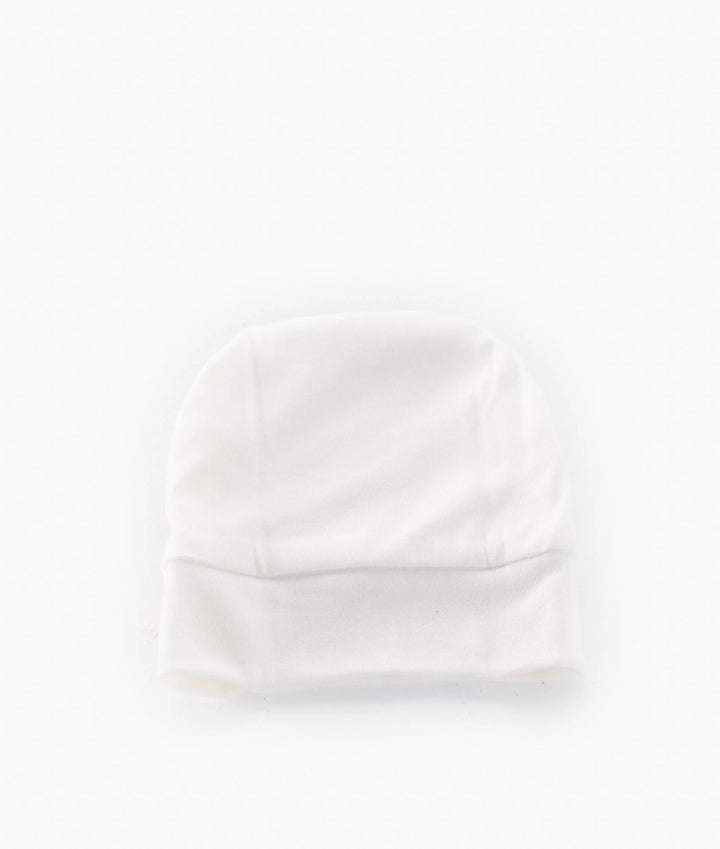 Bear Newborn Hat - Beige