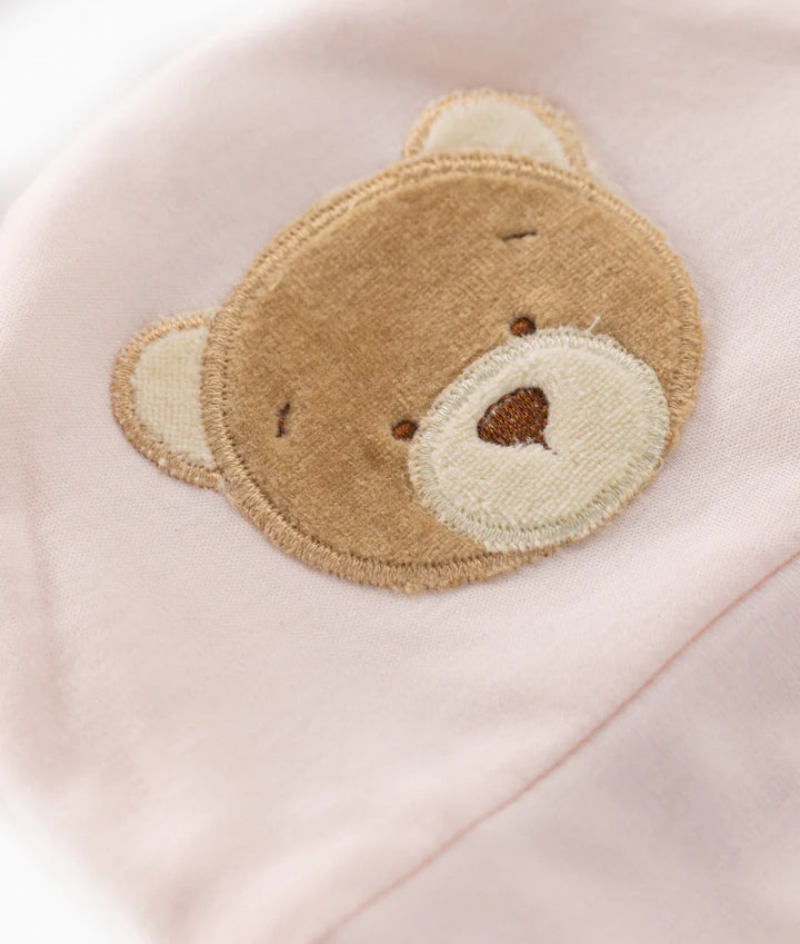 Bear Newborn Hat - Pink