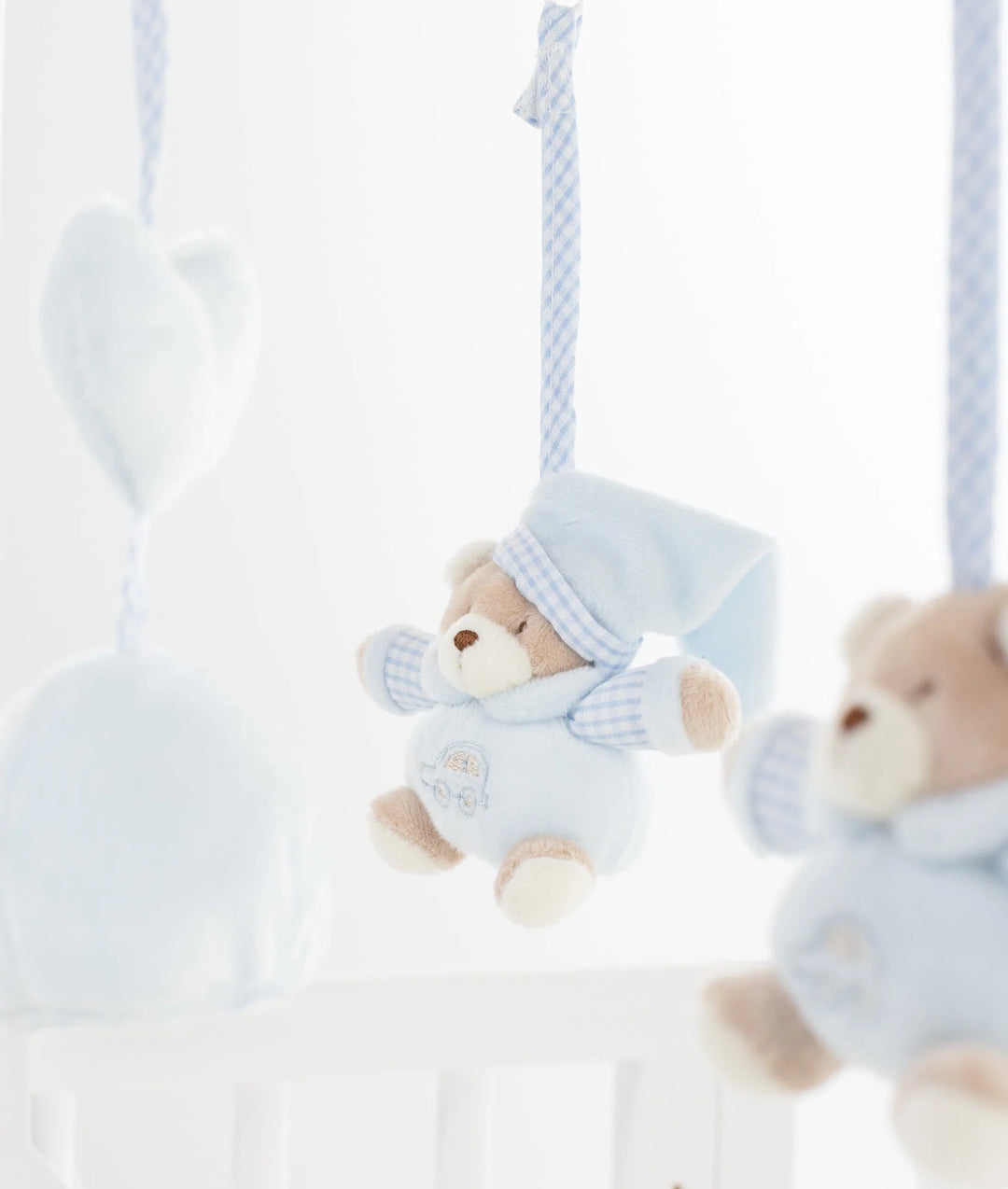 Premium Bear Musical Mobile - Blue