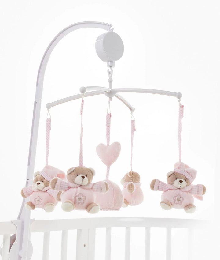 Premium Bear Musical Mobile - Pink