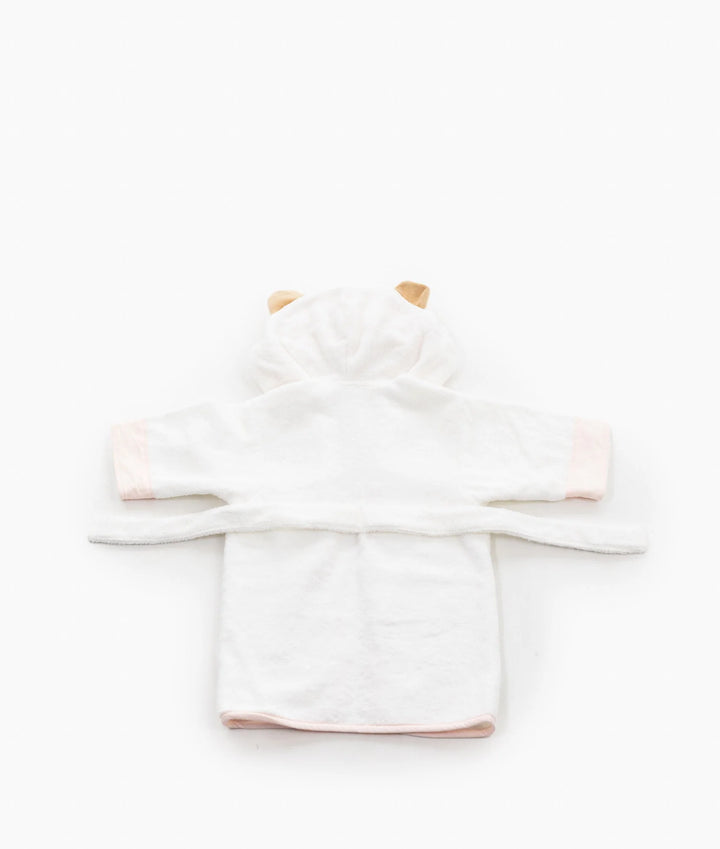 Classic Bear Bathrobe Towel - Pink