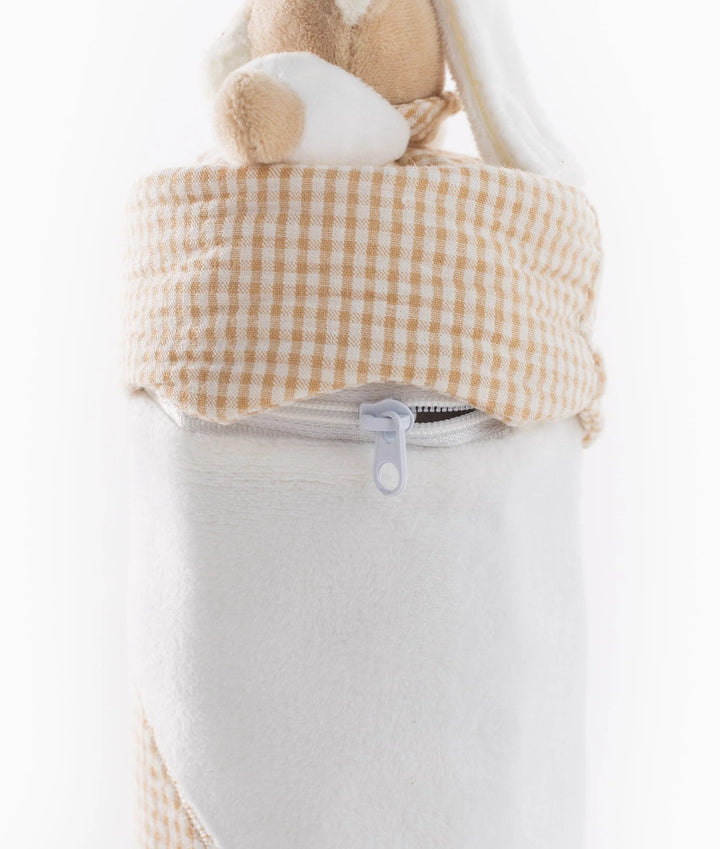 Bear Bottle Case - Beige