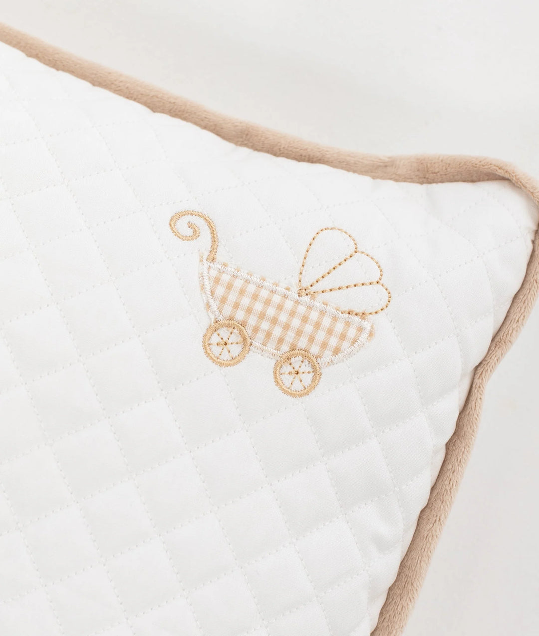 Kids Cotton Pillow - Beige