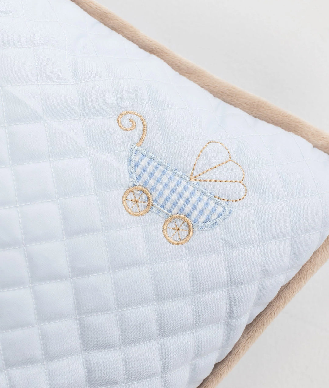 Kids Cotton Pillow - Blue