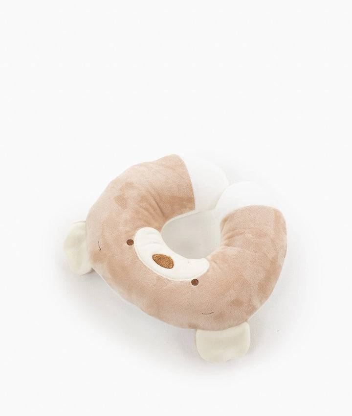 Bear Kids Travel Pillow - Beige