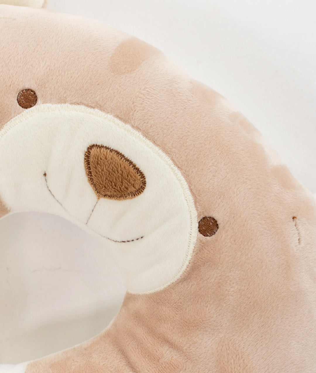 Bear Kids Travel Pillow - Beige