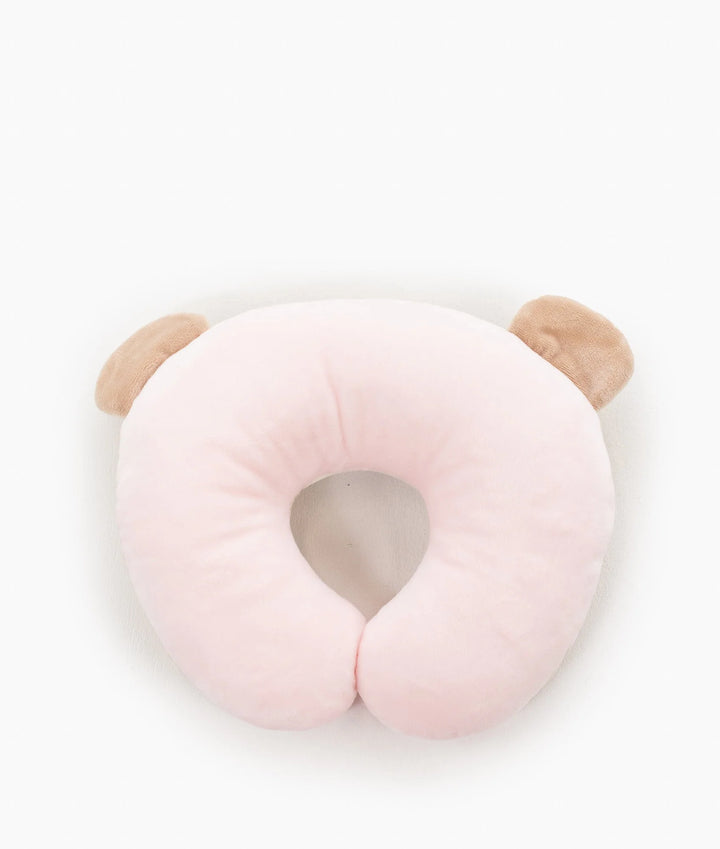 Bear Kids Travel Pillow - Pink