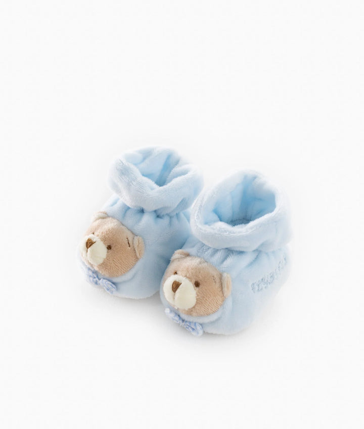 Bear Warm Shoes - Blue