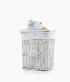 Bear Square Storage Basket - Blue