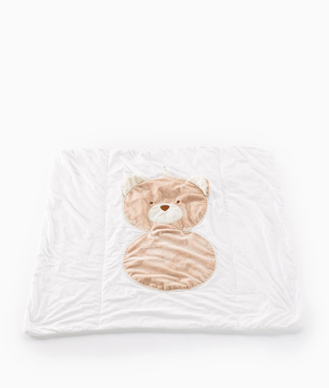 Bear Pillow With Blanket - Beige